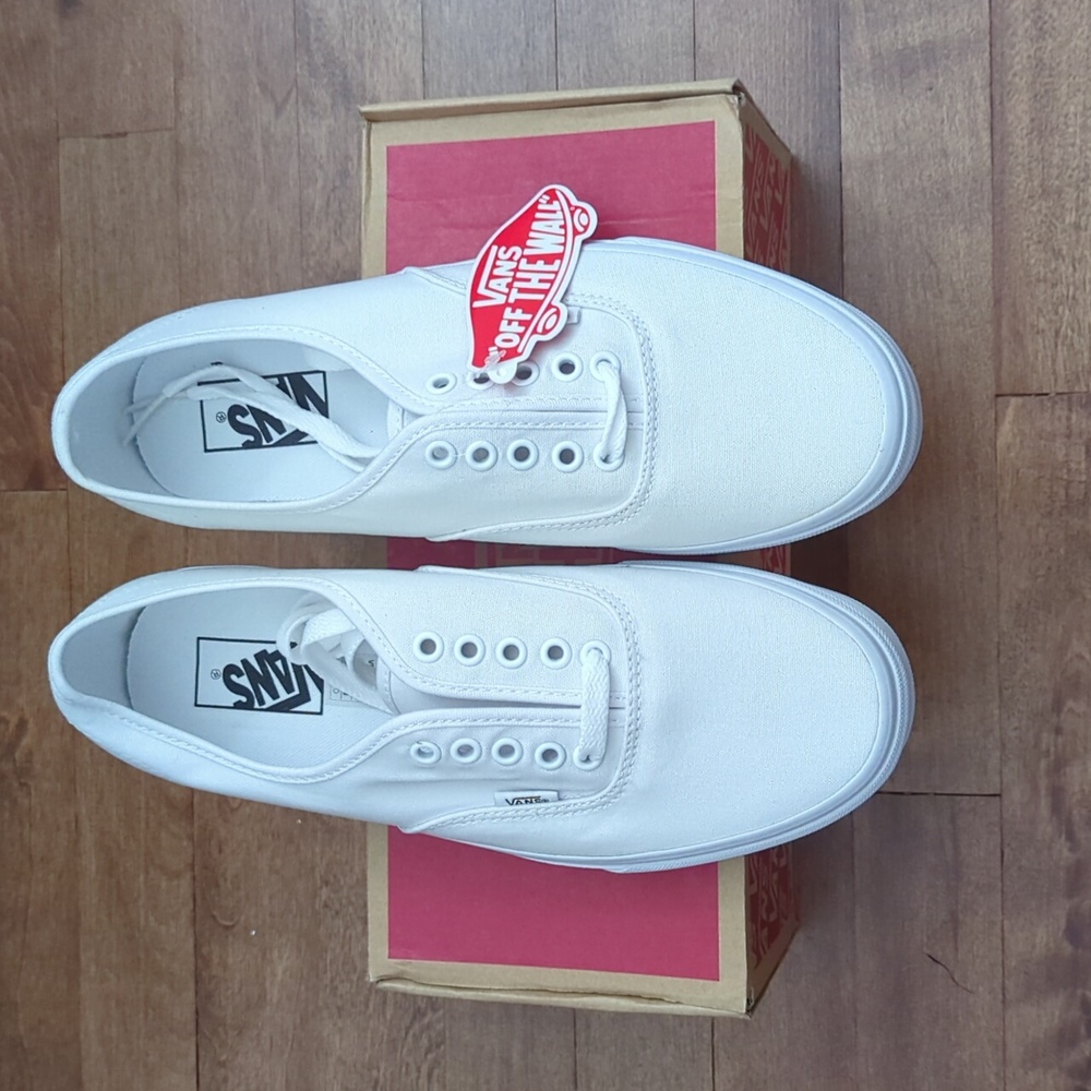 Vans Authentic True White Size 9 Women 10.5